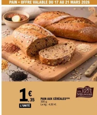 PAIN AUX C R ALES(2)(6)