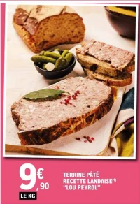 TERRINE PÂTÉ RECETTE LANDAISE(1) "LOU PEYROL"