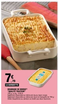 BRANDADE DE MORUE(3) "QUALITÉ TRAITEUR"