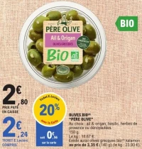 OLIVES BIO "PÈRE OLIVE"