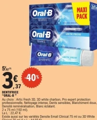 Dentifrice Oral-B