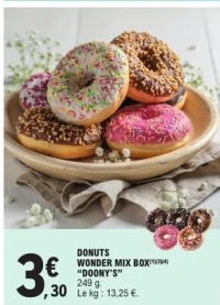 DONUTS WONDER MIX BOX "DOONY'S"