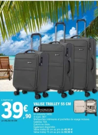 VALISE TROLLEY 55 CM