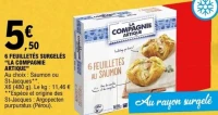 6 Feuilletés Surgelés "La Compagnie Artique"