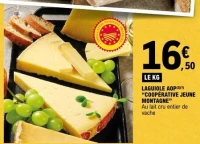 LAGUIOLE AOP(2)(1) "COOPÉRATIVE JEUNE MONTAGNE"