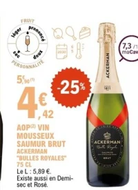 AOP Vin Mousseux Saumur brut