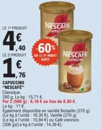 Capuccino ''Nescafe''