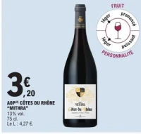 AOP Cotes du Rhone '' Mithra''