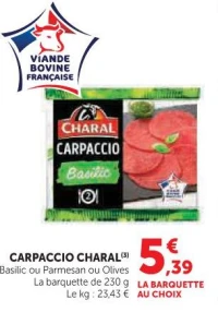 Carpaccio charal