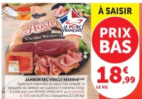 Jambon sec Vieille Réserve Aoste