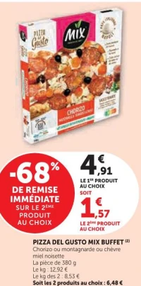 Pizza Del Gusto Mix Buffet Montagnarde