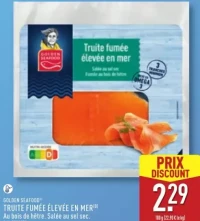 TRUITE FUM E LEV E EN MER