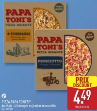 PIZZA PAPA TONI'S