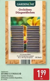 GARDENLINE® BÂTONNETS D'ENGRAIS