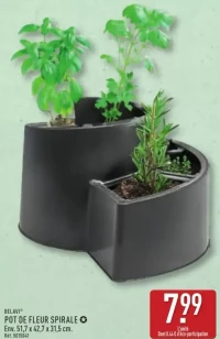 BELAVI® POT DE FLEUR SPIRALE