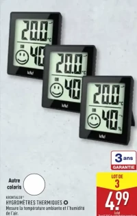 KRONTALER® HYGROMÈTRES THERMIQUES