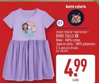 DISNEY FROZEN® PAW PATROL® ROBE TULLE