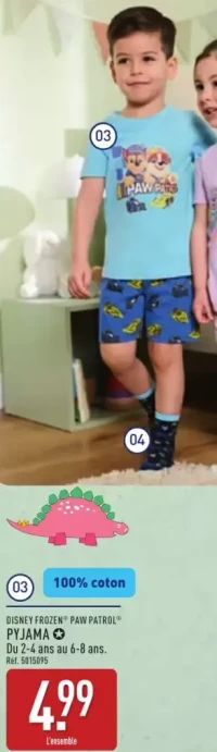 DISNEY FROZEN® PAW PATROL® PYJAMA