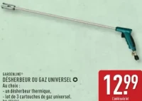 GARDENLINE® DÉSHERBEUR OU GAZ UNIVERSEL