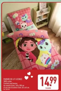 PARURE DE LIT LICENCE