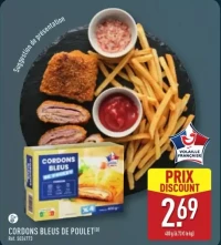 CORDONS BLEUS DE POULET