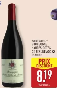 MARIUS CLERGET® BOURGOGNE HAUTES-CÔTES DE BEAUNE AOC