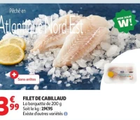 FILET DE CABILLAUD