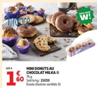 MINI DONUTS AU CHOCOLAT MILKA ®