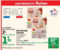 Rôti de porc Auchan