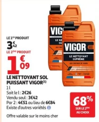 LE NETTOYANT SOL PUISSANT VIGOR