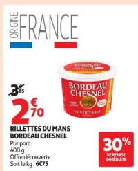 RILLETTES DU MANS BORDEAU CHESNEL