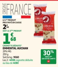EMMENTAL AUCHAN
