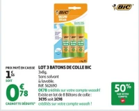 LOT DE 3 Batons de bic
