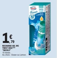 Recharge gel wc twist disc ''Nicols''