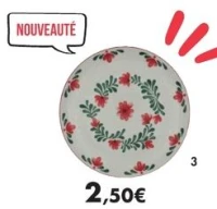 Assiette à dessert 21,5 cm «Fiorella»