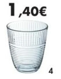 Gobelet 31cl «Concepto pulse» en cristallin