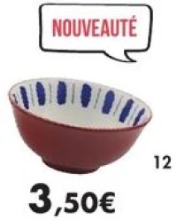 Bol 15 cm - Gamme «Iona» en porcelaine