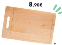 Planche en bouleau