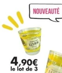 Lot de 3 verres «Season» 25cl