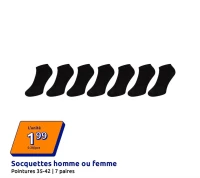 Socquettes homme ou femme