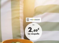 Coupelle «Homeside» 17 cm Moutarde en grès