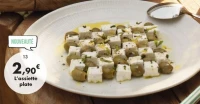 Assiette plate «Paros blanche» en grès