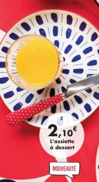 L'assiette a dessert