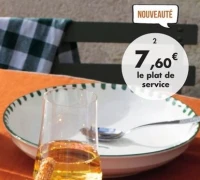 Plat de service 22 cm «Della Nonna» en porcelaine