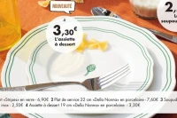 Assiette à dessert 19 cm «Della Nonna» en porcelaine