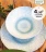 Promo Assiette creuse 21 cm «Aqua» en porcelaine