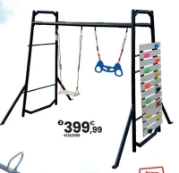 PORTIQUE AVEC MUR D'ESCALADE