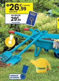 SET DE JARDINAGE BOSCH