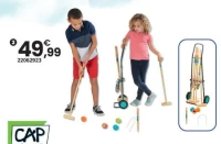 JEU DE CROQUET JUNIOR 4 JOUEURS | 5 ans