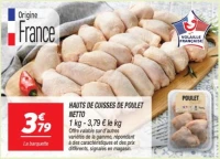 Hauts de cuisses de poulet